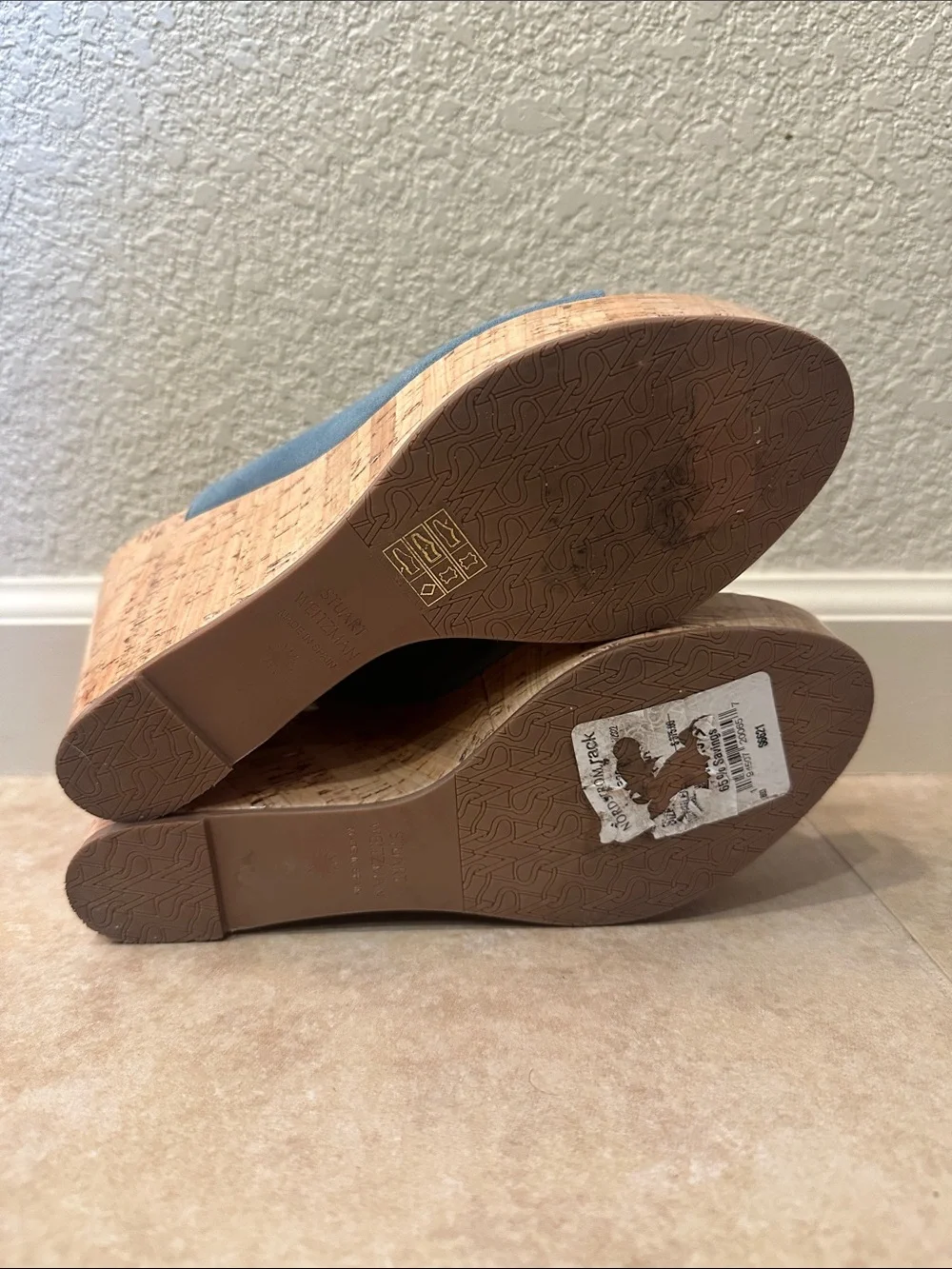 Stuart Weitzman Maragrite Wedge Sandals - Picture 7 of 7